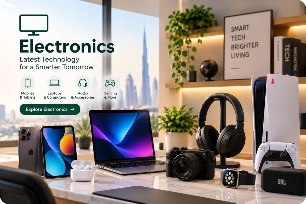 Best electronics UAE smart tech picks for everyday life